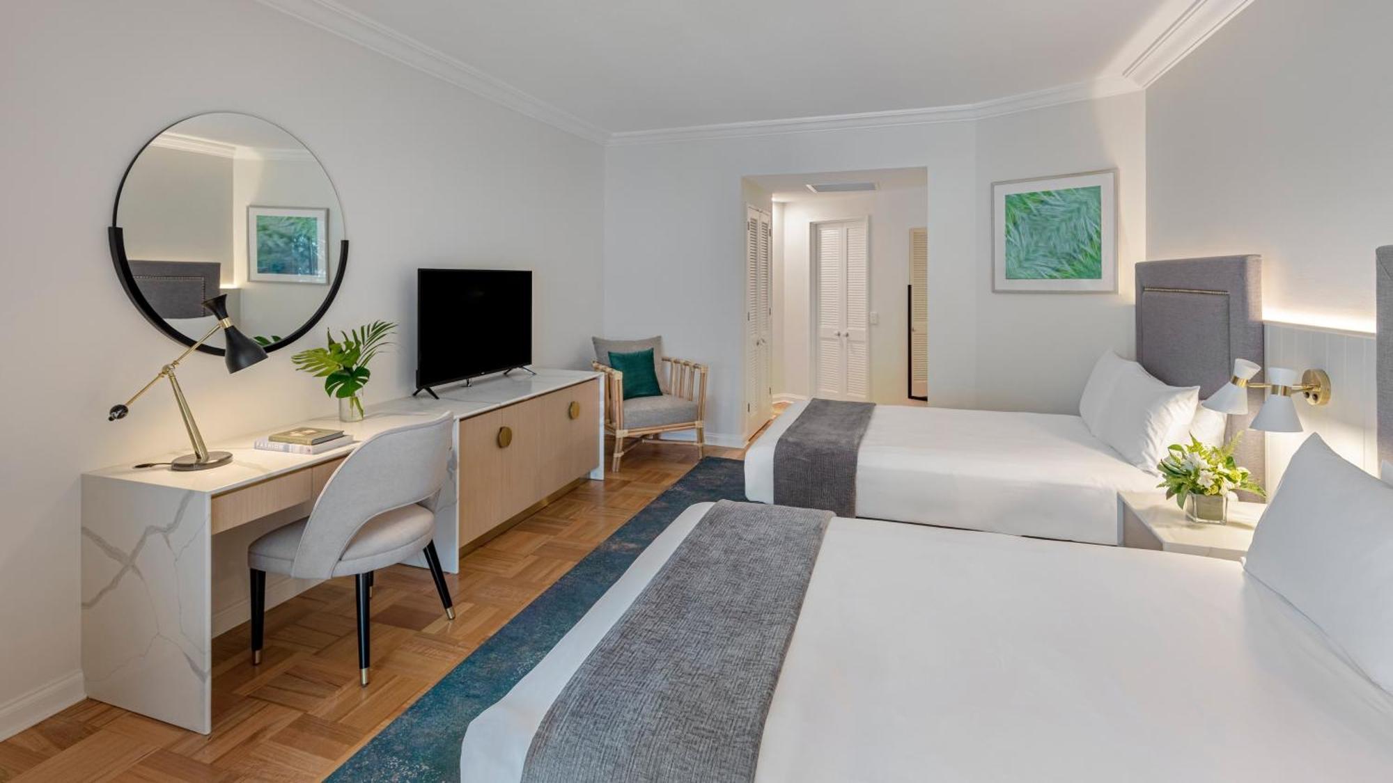 Classic Double Room Two Double Beds Marina View