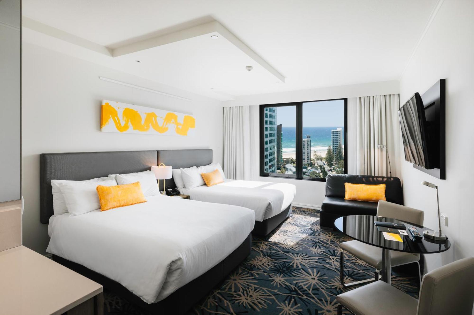 Standard Ocean View Two Double Beds