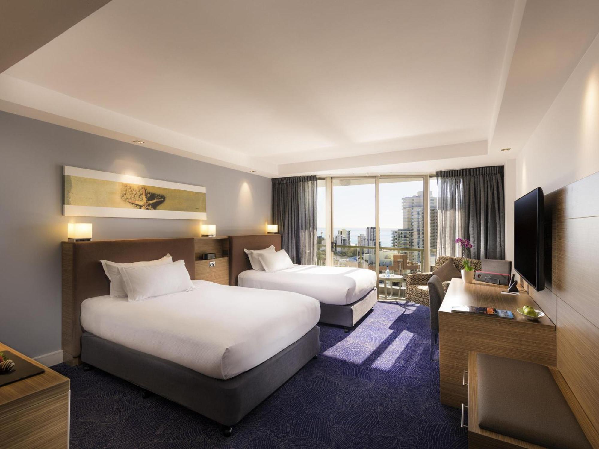 Superior Double Room Hinterland View Two Double Beds