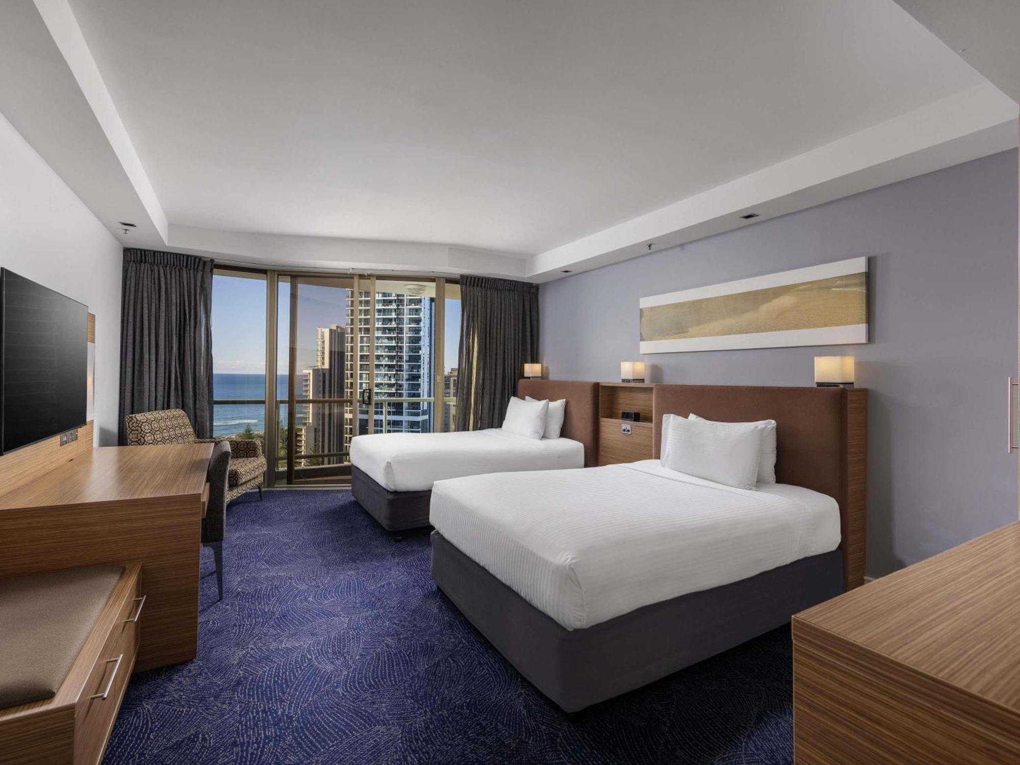 Superior Double Room Hinterland View Two Double Beds