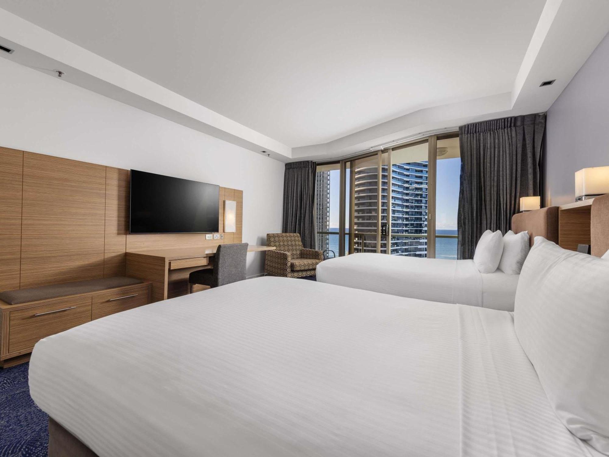 Superior Double Room Hinterland View Two Double Beds