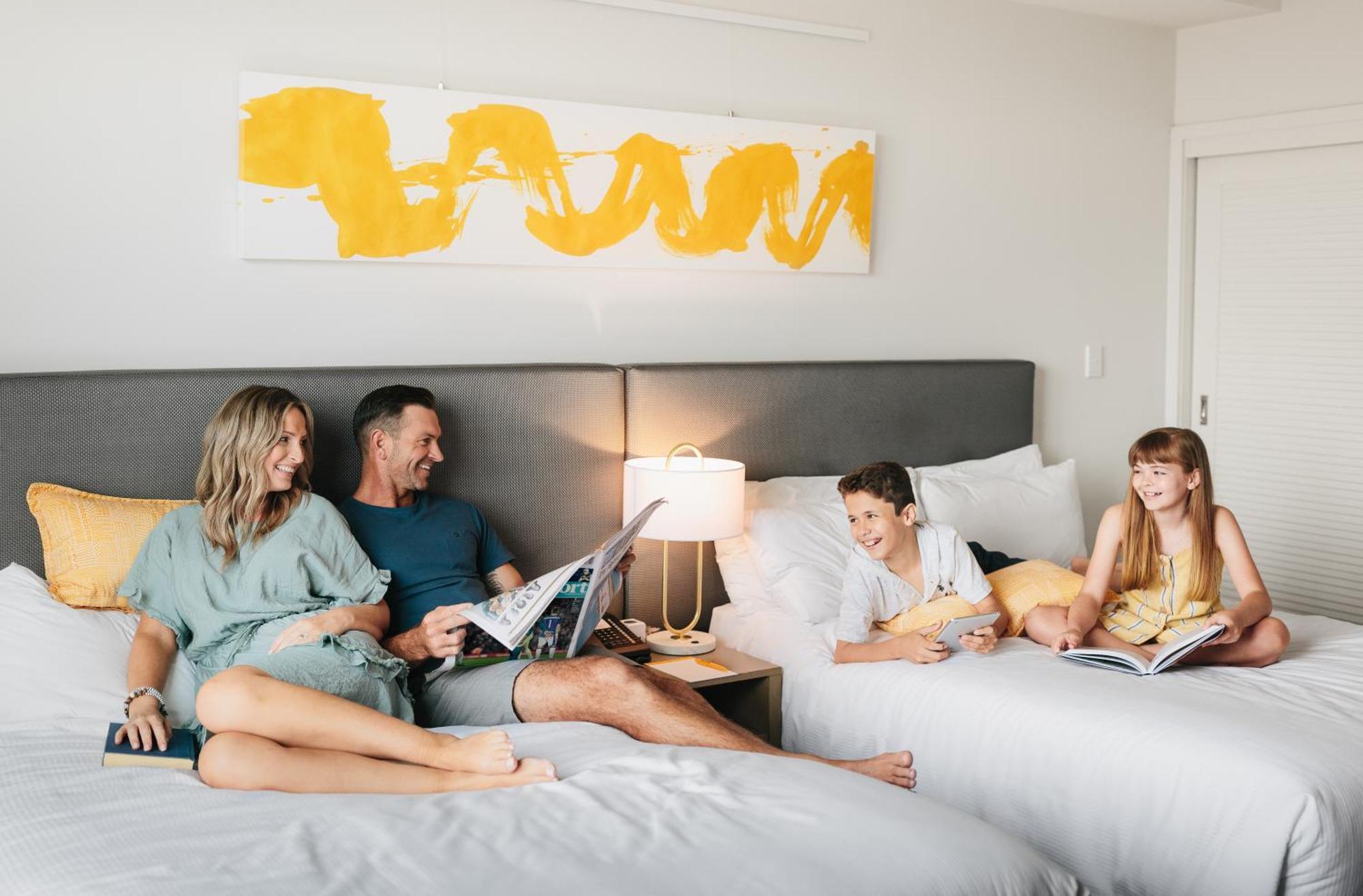 Standard Ocean View Two Double Beds