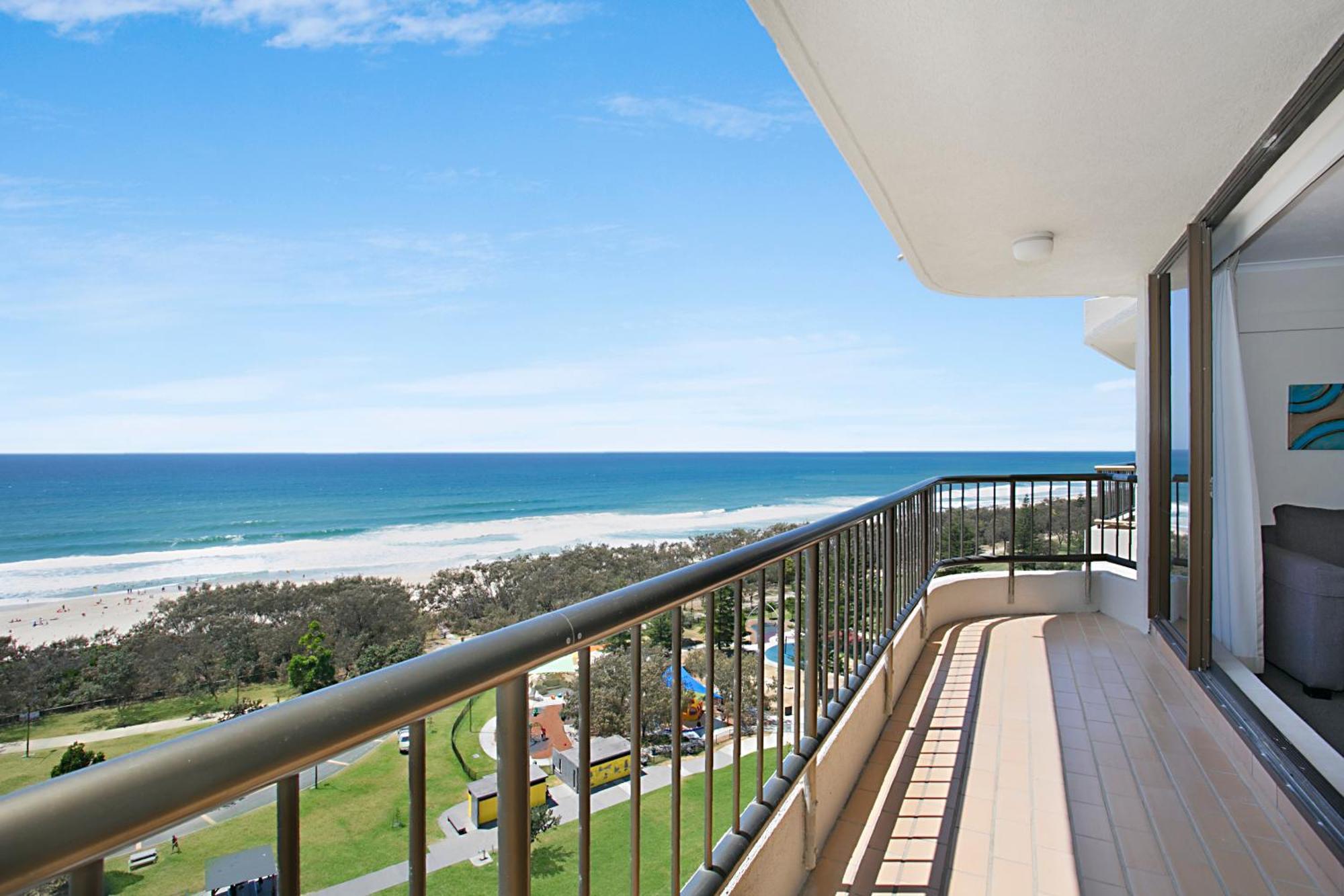One Bedroom Budget Apartment Balcony Ocean View