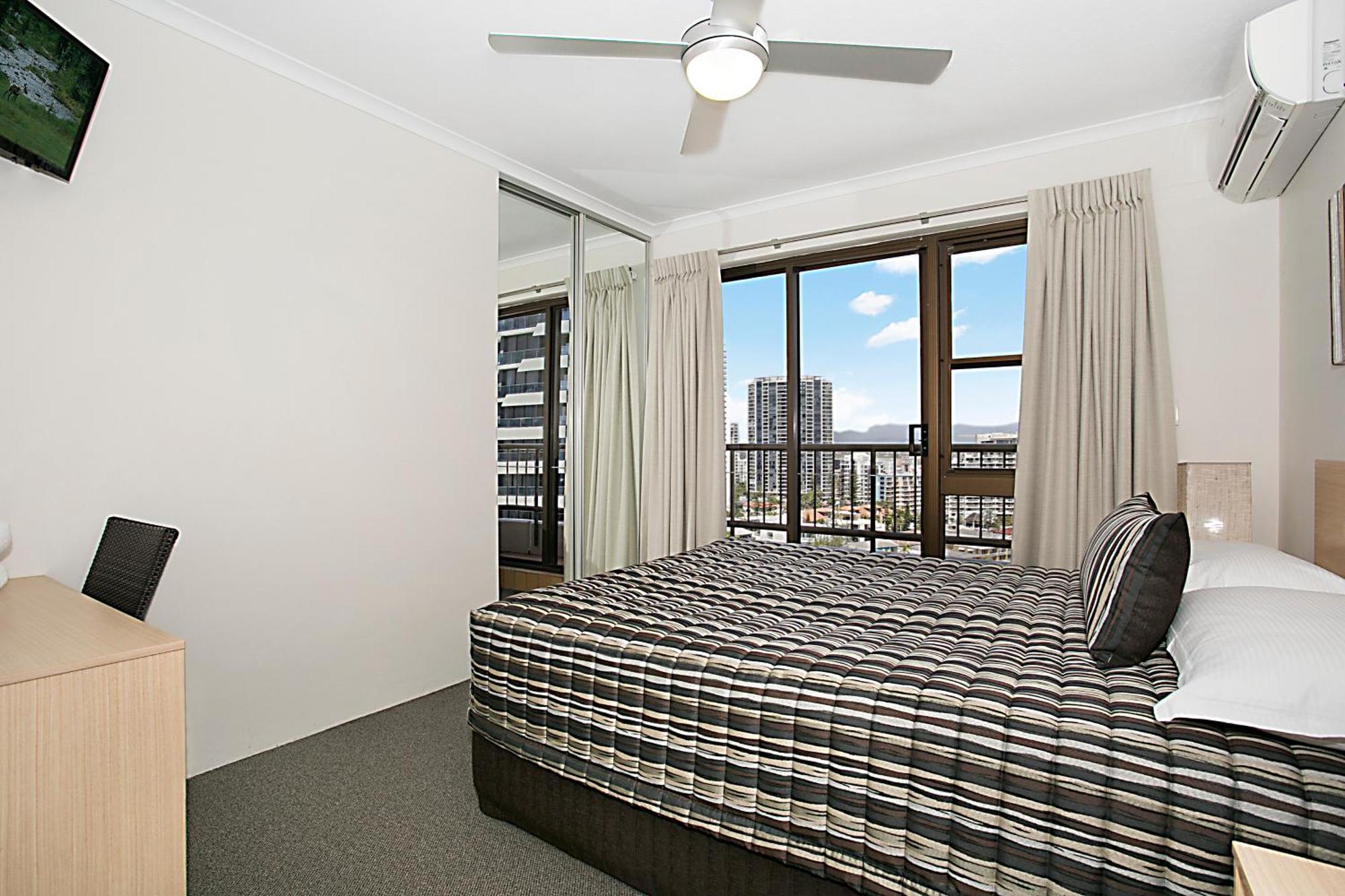 One Bedroom Budget Apartment Balcony Ocean View