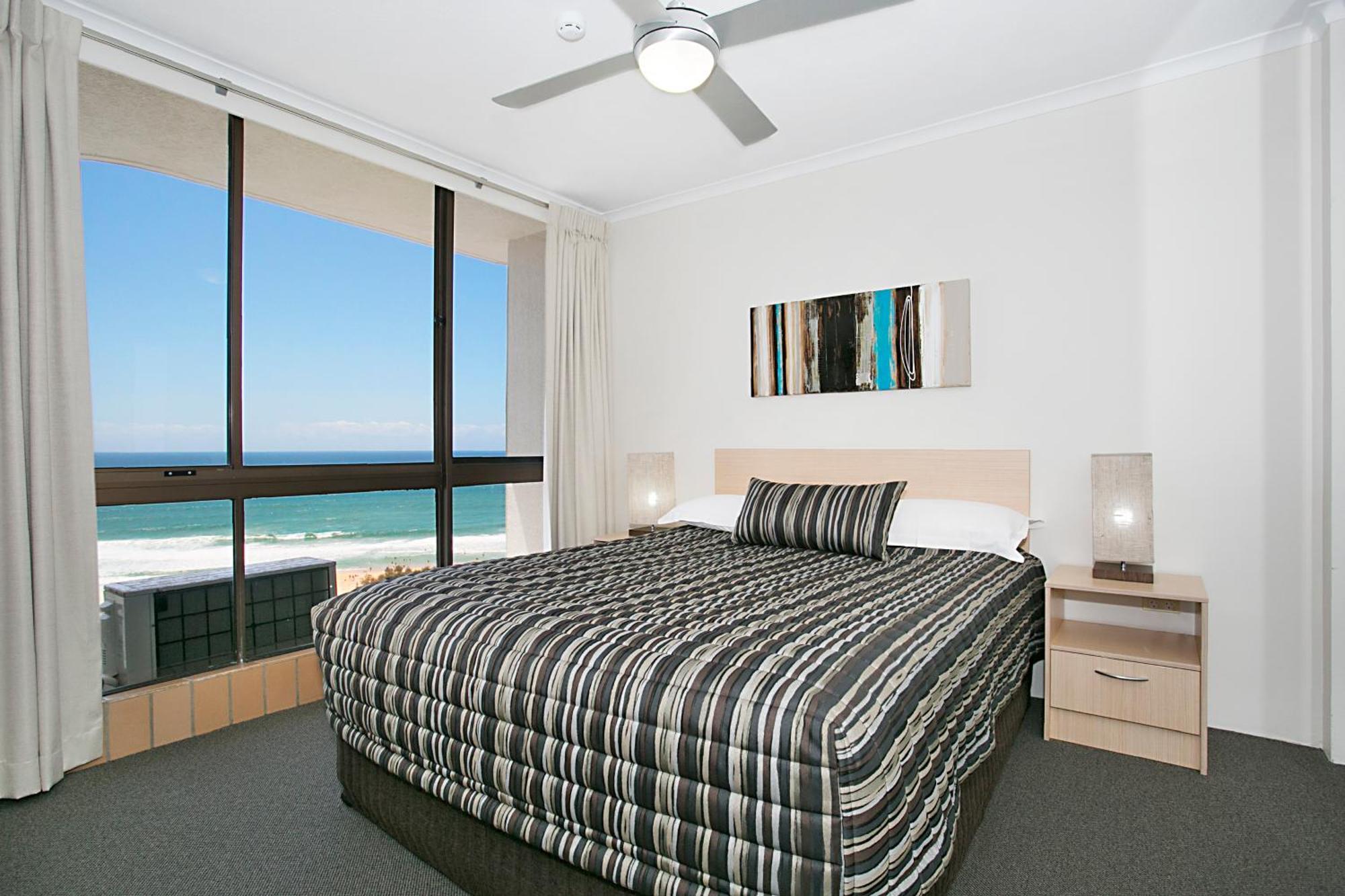 One Bedroom Budget Apartment Balcony Ocean View