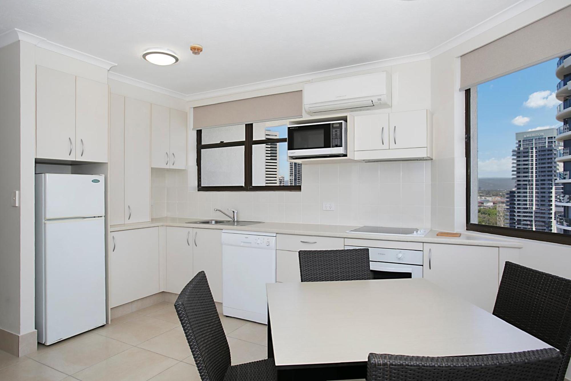 One Bedroom Budget Apartment Balcony Ocean View