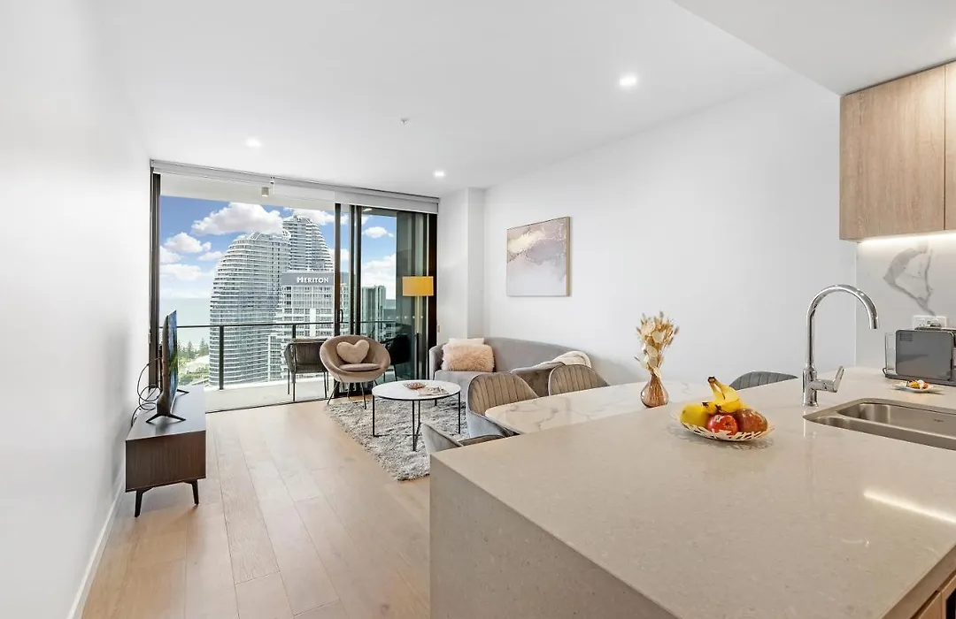 Lamour Ocean View Apartment I In Casino Broadbeach - Free Parking-195Cm-1