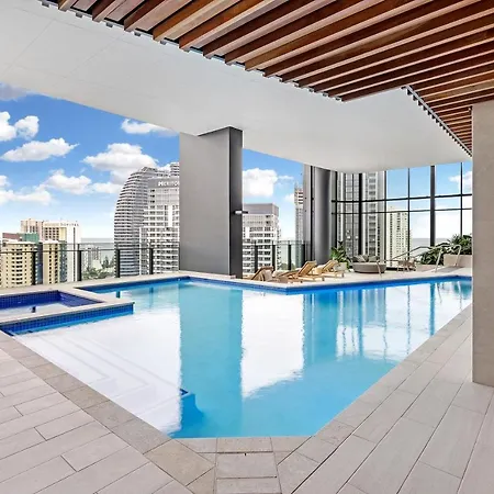 Lamour Ocean View Apartment I In Casino Broadbeach - Free Parking-195Cm-3