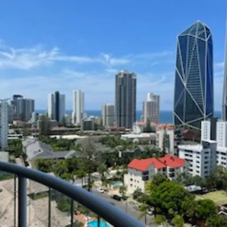 Broadbeach Surfers Spa Bath Ocean View Suite-2