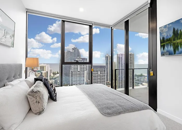 Lamour Ocean View Apartment I In Casino Broadbeach - Free Parking-195Cm Gold Coast