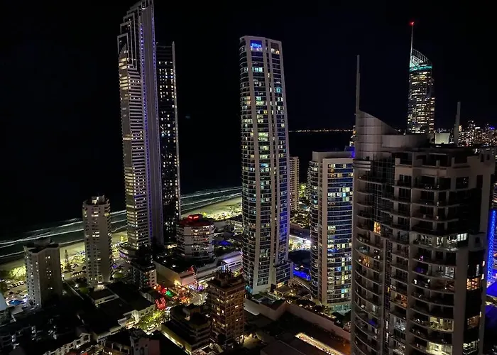 Breathtaking Views From Stunning 42Nd Floor Skyhome & Resort Living Gold Coast