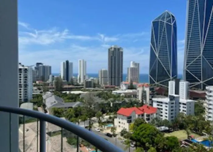 Broadbeach Surfers Spa Bath Ocean View Suite Gold Coast