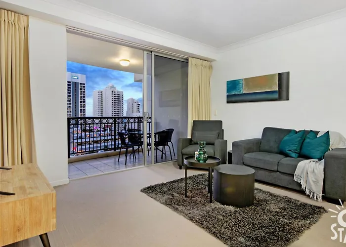 Kids Stay Free In Hinterland View 2 Bedroom 1 Bathroom Apartment At Chevron Renaissance- Q Stay Gold Coast
