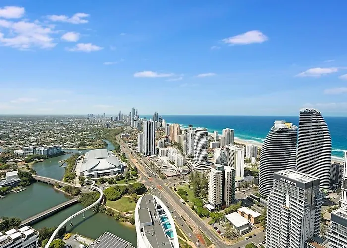 Million Dollar Ocean View Free Car Park 3Br In Broadbeach, Australia Gold Coast