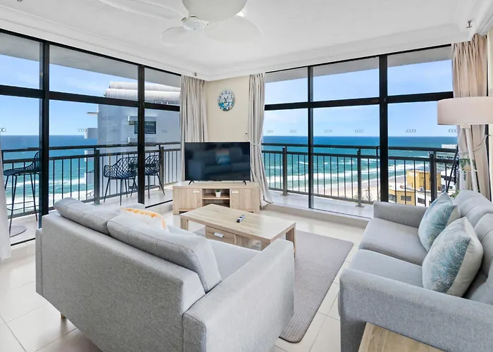 Oceanfront 24Th Floor 1 Bedroom Retreat With Stunning Views & Free Parking Gold Coast
