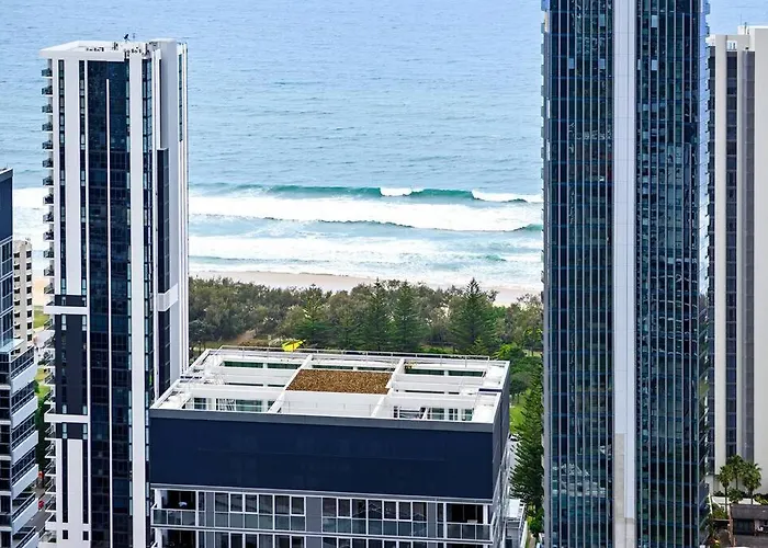 Coastal Chic 2 Bed Apt In Broadbeach Gold Coast
