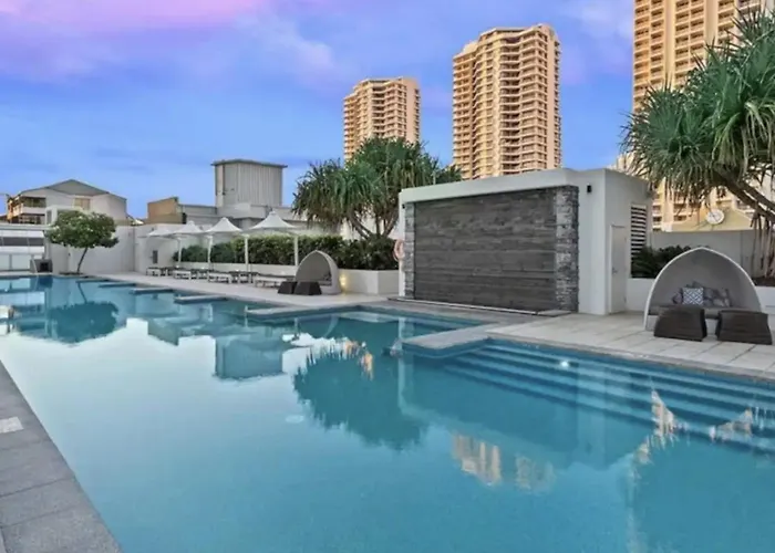 Beach Mountain View Sleeps 6 Surfers Paradise 2 Bed 2 Bath Circle On Cav & Hilton Surfers Gold Coast