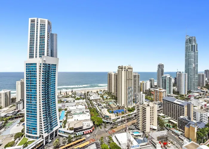 Circle On Cavill, 1 Bedroom Ocean Family Apartment Surfers Paradise Gold Coast