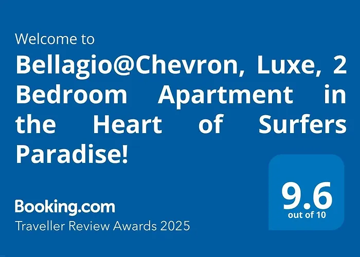 Bellagio@Chevron, Luxe, 2 Bedroom Apartment In The Heart Of Surfers Paradise! Gold Coast