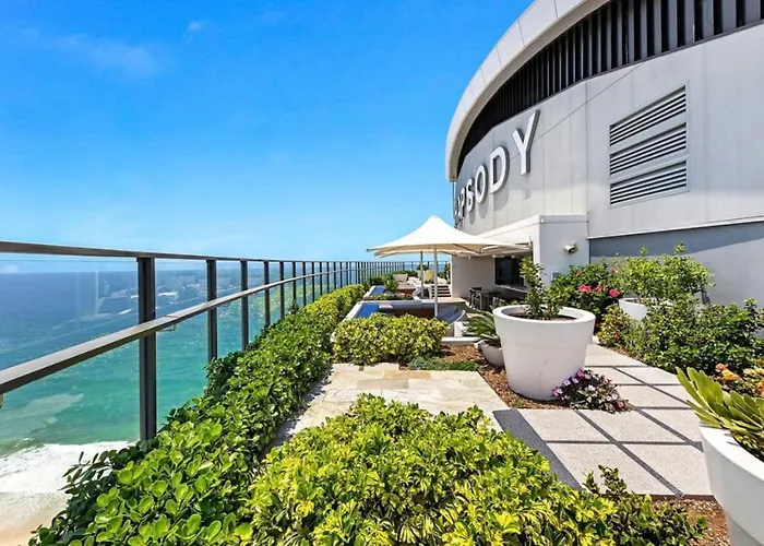 Rhapsody Surfers Paradise Beachfront Sleeps 6 - Optimise Bnb Gold Coast