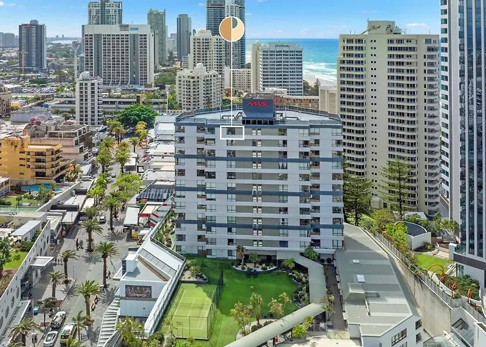 Beach Studio Ocean Views Level 17 Pool Gym Sauna Gold Coast