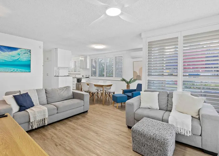 3 Bedroom Beachfront At Wyuna Apartments Gold Coast