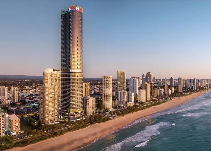 Luxe Oceanfront 1-Bed High Rise With Pool & Gym Apartment Gold Coast