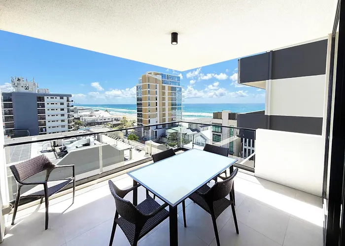 5Th Floor Beachside Ocean View With Wi-Fi, Pool And Gym Gold Coast