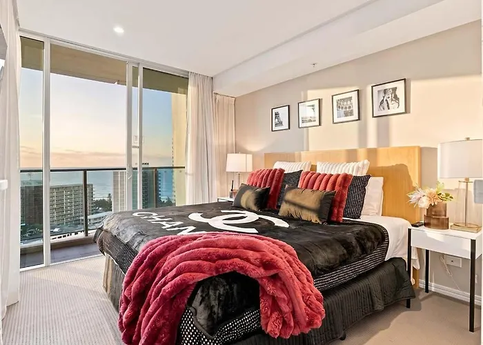 Vogue Suite Surfers, 2Br Ocean View, Hilton Boulevard Gold Coast
