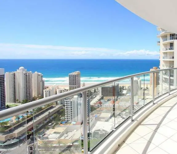 Beach Stay - Ocean & Riverview Resort Chevron Renaissance Central Surfers Paradise Gold Coast