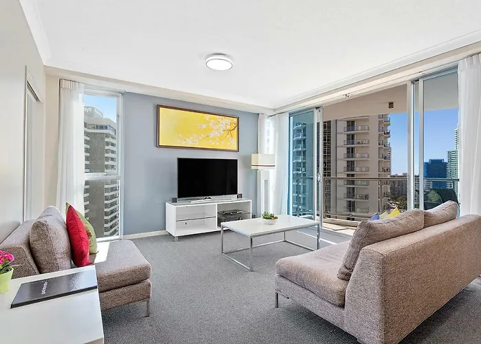 Beach Stay - Ocean & Riverview Resort Chevron Renaissance Central Surfers Paradise Gold Coast
